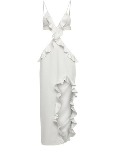 David Koma Midi Dress - White