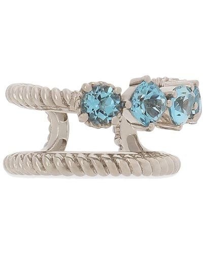 Dolce & Gabbana Single Earring Double Earcuff - Blue