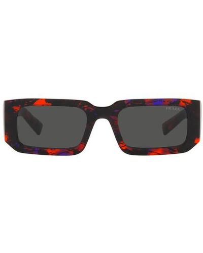 Prada Rechteckige Sonnenbrille PR 06YS - Mehrfarbig