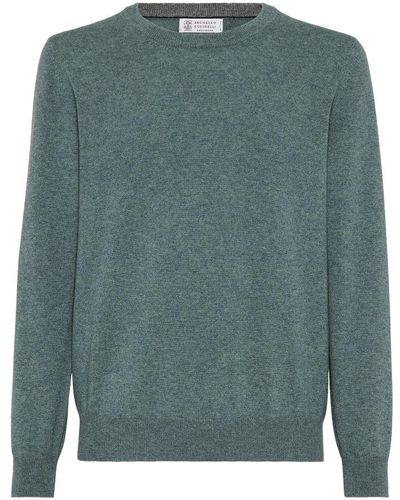 Brunello Cucinelli Cashmere Sweater - Green