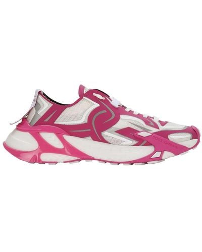 Dolce & Gabbana 'Fast' Trainers - Pink
