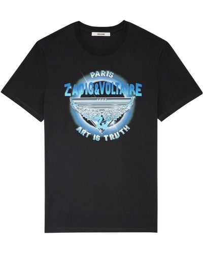 Zadig & Voltaire T-shirt Tommy - Noir