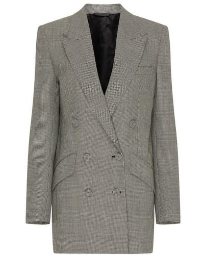Givenchy Double-Breasted Jacket - Gray