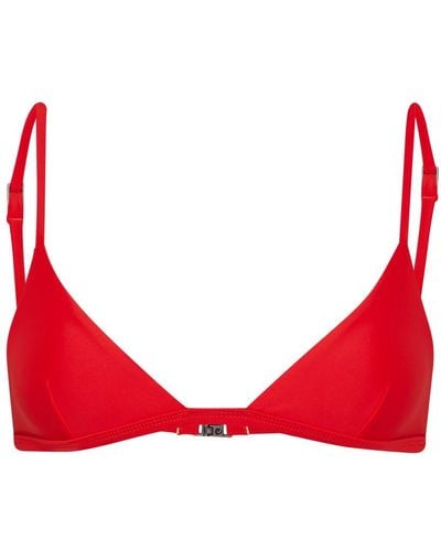 Matteau Bikini Top Triangle - Red