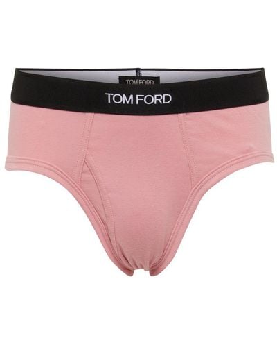 Tom Ford Cotton Briefs - Pink