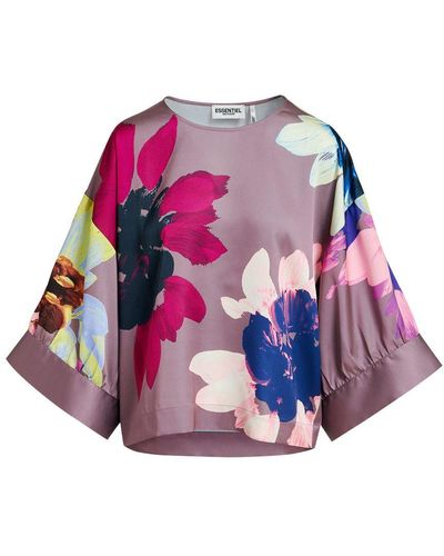 Essentiel Antwerp Elk Top - Purple