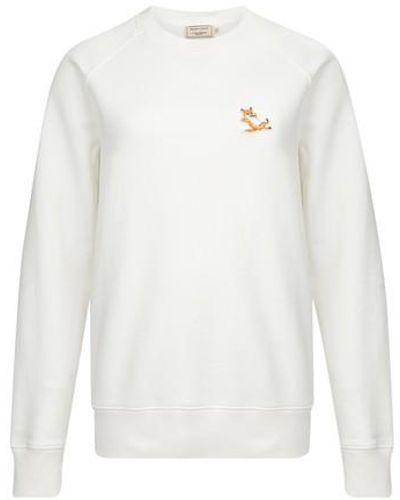 Maison Kitsuné Sweatshirt patch Chillax Fox - Multicolore