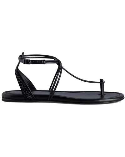 Zadig & Voltaire Sandales moonstar suédé - Noir