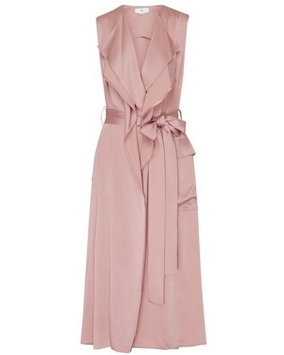 Victoria Beckham Trench Dress - Pink