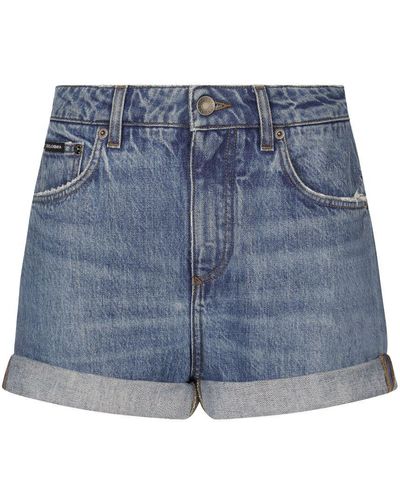 Dolce & Gabbana Denim Shorts - Blue