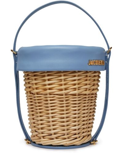 Jacquemus Bucket Bag - Blau