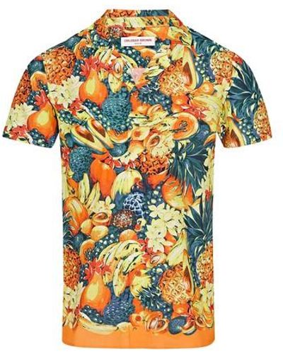 Orlebar Brown Travis Club Tropicana Shirt - Multicolour