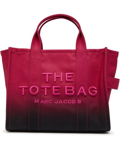 Marc Jacobs Shopper The Tote Cotton Bag - Rot