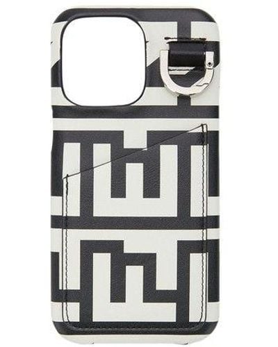 Fendi Smartphone Case - White