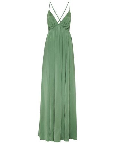 Zimmermann Slip Long Dress - Green