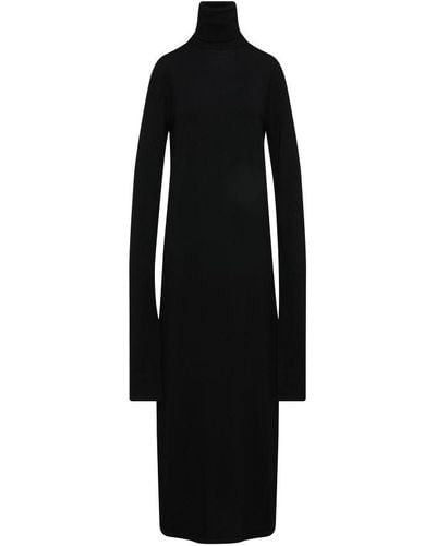 The Row Alicia Long Dress - Black