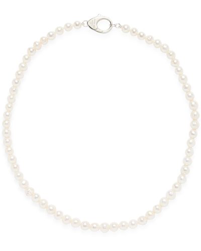 Hatton Labs Klassische Perlenkette - Weiß