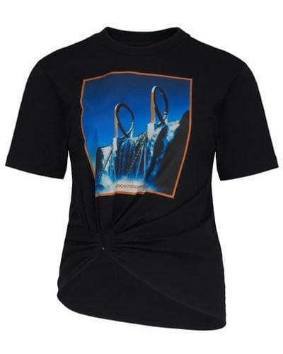 Rabanne T-shirt manches courtes Roller Coaster x Tsunehisa Kimura - Noir