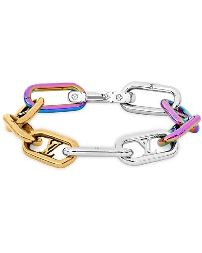 Louis Vuitton Signature Chain Armband - Schwarz