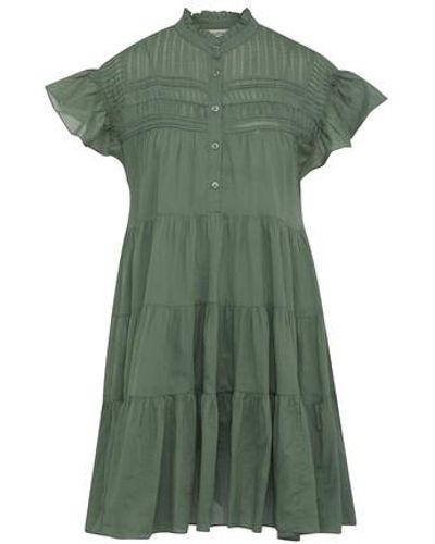 Isabel Marant Lanikaye Mini Dress - Green
