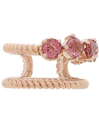 Dolce & Gabbana Single Earring Double Earcuff - Pink