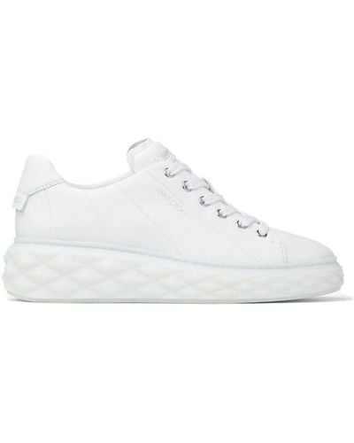 Jimmy Choo Sneakers Diamond Light Maxi - White