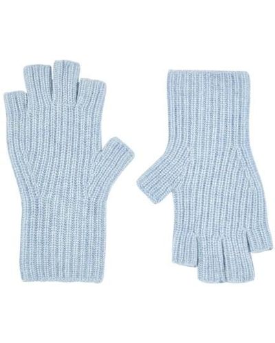 Khaite The Beatrix Gloves - Blue
