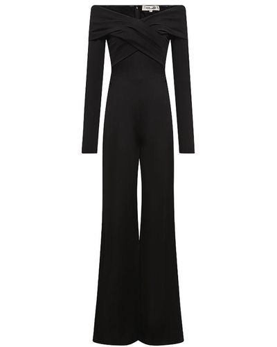 Diane von Furstenberg Lucien Jumpsuit - Black