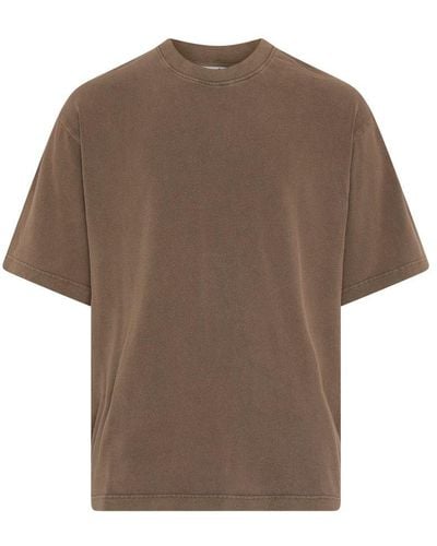 Acne Studios Short-Sleeved T-Shirt - Brown