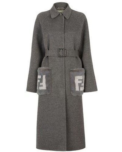 Fendi Coat - Gray