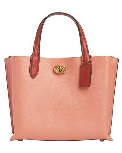 COACH Willow Tote 24 - Red