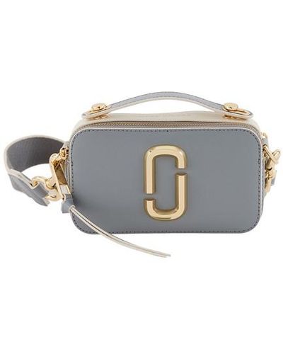Marc Jacobs Snapshot Cross-body Bag With Handle - Grey