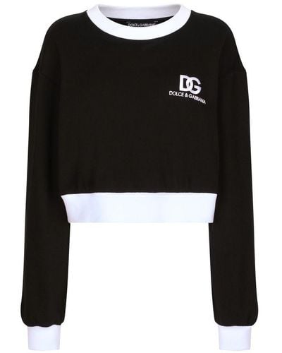 Dolce & Gabbana Jersey Sweatshirt - Black