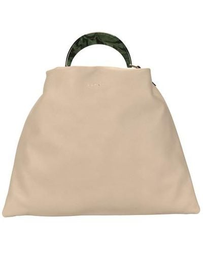 Marni Grained Calfskin Hobo Bag - Multicolor