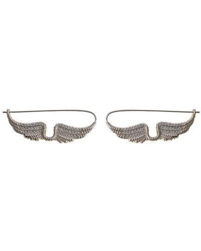 Zadig & Voltaire Rock Piercing Earrings - Metallic