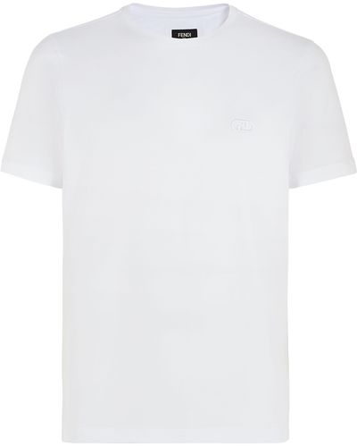 Fendi T-Shirt - Weiß