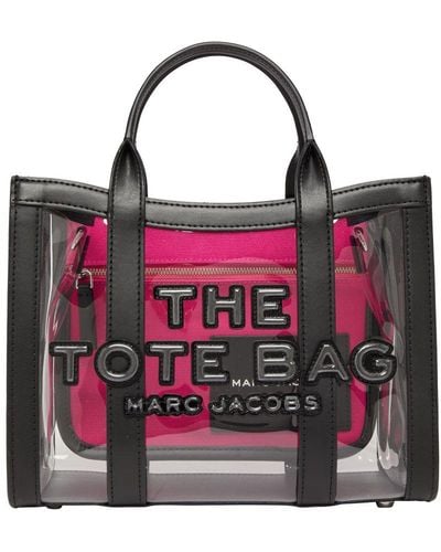 Marc Jacobs The Clear Small Tote Bag - Red