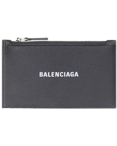 Balenciaga Cash Long Coin And Card Holder - Blue