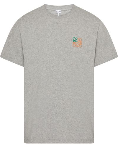 Loewe T-Shirt Anagram - Grau