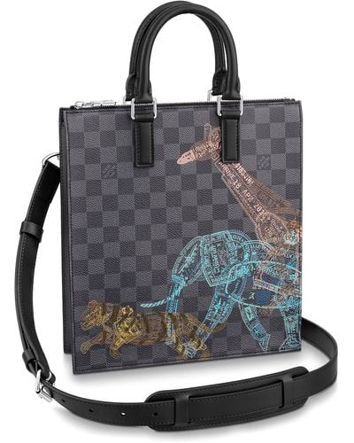 Louis Vuitton Sac Plat Cross - Schwarz