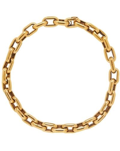 Alexander McQueen Peak Chain Necklace - Metallic