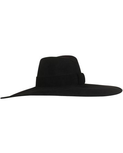 Balmain Felt Hat - Black