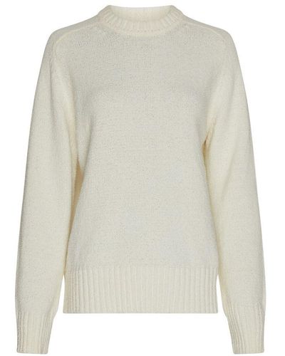 Loulou Studio Sweater - White