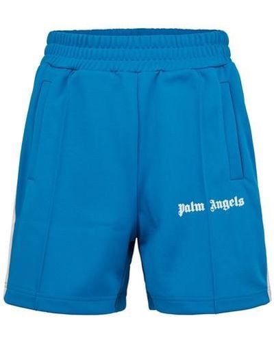 Palm Angels Cobalt Shorts - Blue