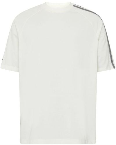 Y-3 Short-sleeved T-shirt With 3 Bands - White