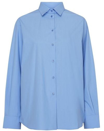 Rohe Long-Sleeved Shirt - Blue