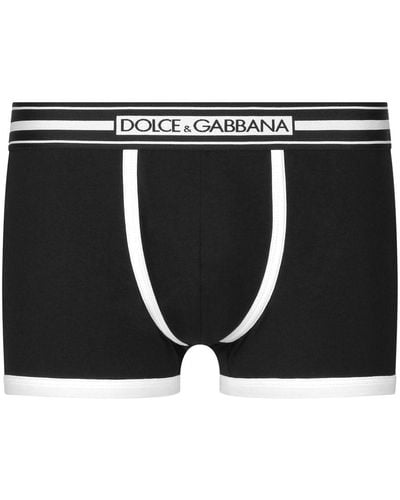Dolce & Gabbana Regular-Fit Boxers - Black