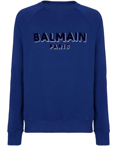 Balmain Sweatshirts & hoodies > sweatshirts - Bleu