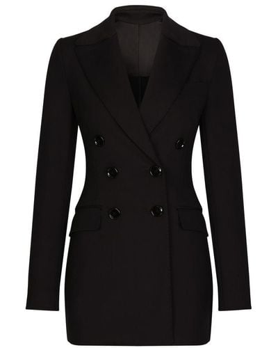 Dolce & Gabbana Technical Jersey Jacket - Black