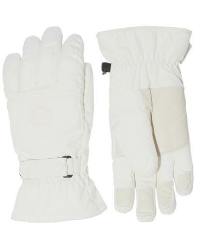 Yves Salomon Ski Gloves - White